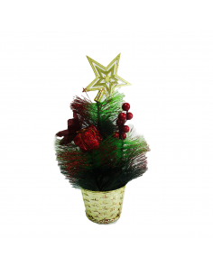 ARBOL DECORADO 30 CM 75/1