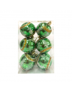BOLAS DE NAVIDAD X6 6CM... 2