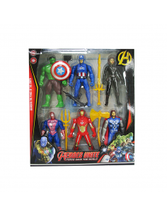 SET X6 SUPER HEROES 95/1