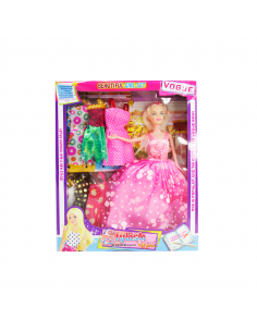 MUÑECA C/ACCESORIOS EN CAJA