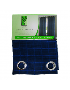 CORTINA CUADRO AZUL N23... 2