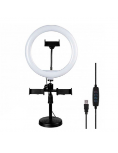 ARO DE LUZ 120 LED 10W 26CM