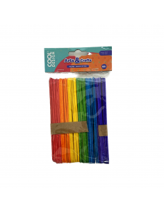 PALETAS/COLORES X50 15CM 200/1