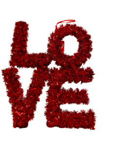 ADORNO VALEN LOVE 26.5X32 CM