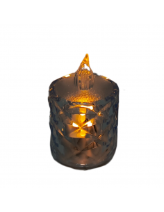 VELON PLASTICO C/LUZ 24PCS 2