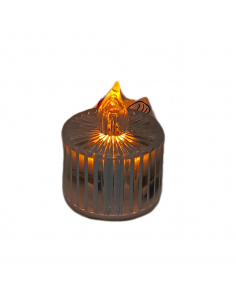 VELON PLASTICO C/LUZ 24PCS