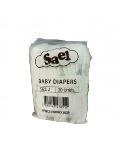 PAÑAL BABY DIAPERS N2  SAEL 2