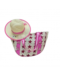 SET DE BOLSO Y GORRO DE PLAYA 2