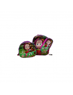 MOCHILA SET X3 MASHA Y EL...