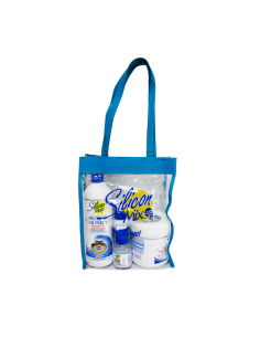 BOLSO SILICON MIX PERLAS...