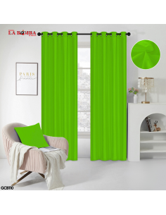 CORTINA SOLIDA VERDE SUMMER...