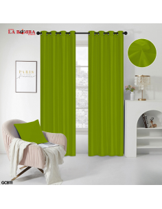 CORTINA SOLIDA VERDE 60*90...