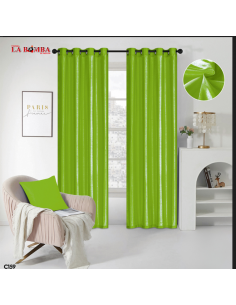 CORTINA SOLIDA VERDE N57...