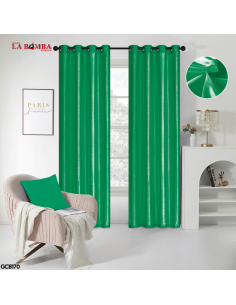 CORTINA SOLIDA VERDE 60*90...