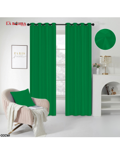 CORTINA SOLIDA VERDE 60*90...