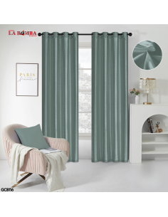 CORTINA SOLIDA GRIS 60*90 48/1