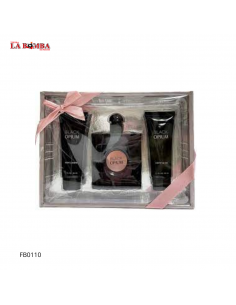 SET DE PERFUME BLACK OPIUM...