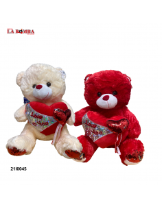 PELUCHE OSO C/CORAZON SV...