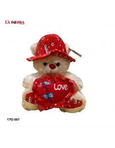 PELUCHE C/SOMBRERO 32CM 2