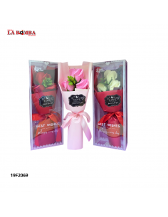 ROSA EN CAJA TRANSPARENTE