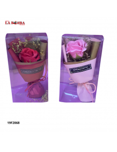 ROSA EN CAJA TRANSPARENTE
