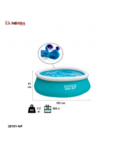 PISCINA EASY SET 223GAL 2/1