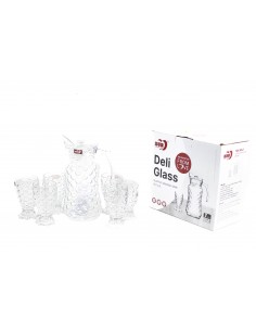JARRA CRISTAL C/VASO 6/1