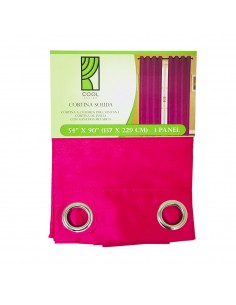 CORTINA SOLIDA FUSHIA No. 15