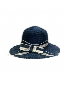 SOMBRERO DE PLAYA CON LAZO...