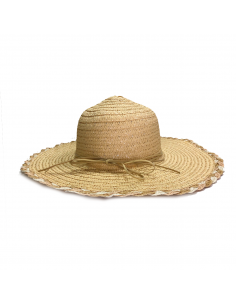 SOMBRERO DE PLAYA CON CINTA... 2