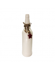 BOTELLA CERAMICA 6.5X26CM