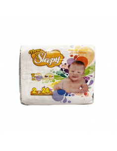 PAÑALES SLEEPY NEW BORN N2...