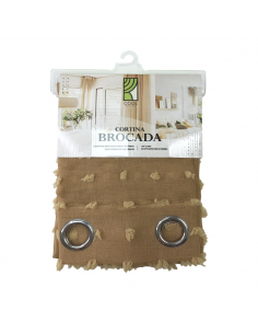 CORTINA BROCADA GOLD 54*90...