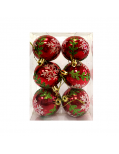 BOLAS DE NAVIDAD X6 6CM... 2
